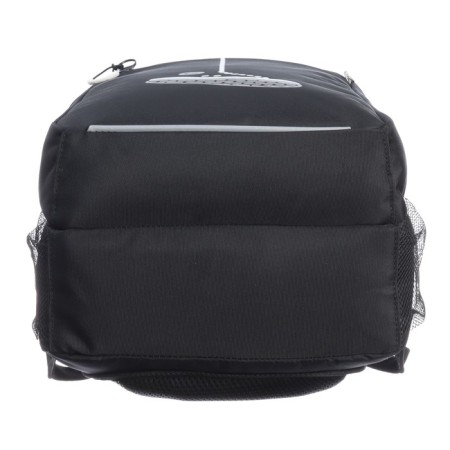 School backpack, 39 x 26 x 19 cm, Grizzly, ergonomic back, laptop department, black-6