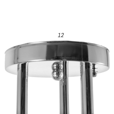 Chandelier 2024/3 E27 60W chrome 46x46x25 cm-4