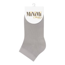 Women's socks shortened Mini Cotone, size 35-38, Grigio color