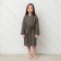 Waffel Baby Broke I "BOHO" size 34 (122-128 cm) color is light gray, 100% cotton 290 g/m2