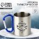 Tourist mug with carbine "Best Fisherman", 180 ml