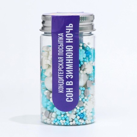 Confectionery Sprinking "Dream on the winter night", 50 g-1