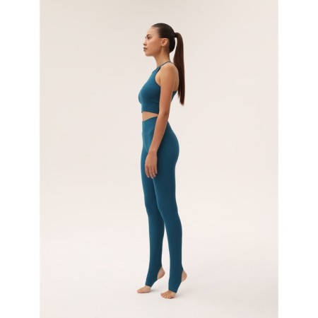 Women's Legins with an open heel in the Mirey Legging with Hell ribster, size 42-44, electrical color-2
