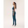 Women's Legins with an open heel in the Mirey Legging with Hell ribster, size 42-44, electrical color