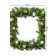The tablecloth "Christmas vignette", rectangular, Saten, size 145x180 cm