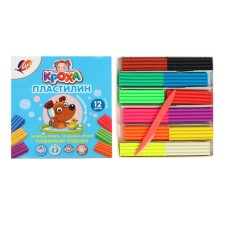 Plasticine floating 12 colors 