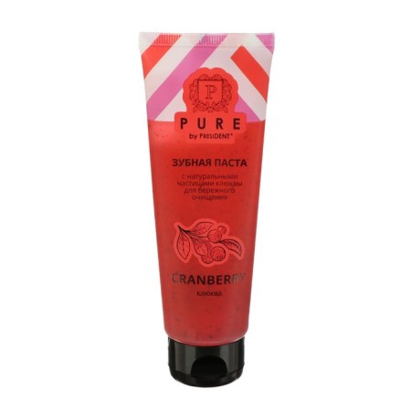 Toothpaste Pure by President Cranberry, 100 g-5