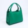 Bag Female Tout with zipper, green color