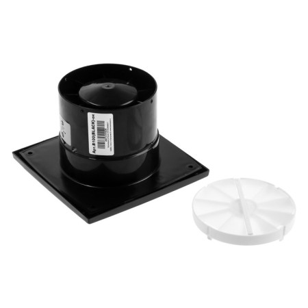 Explosive fan "Cosmetic" B100-OK, D = 100 mm, 10 W, 40 dB, 105 m³/h, arr. Clopan, black-2