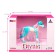 Figure "World of Fantasy: Blue Foal of Sentinated with a Color mane"