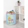 Basket for toys "Princess and unicorn, size 35x35 cm