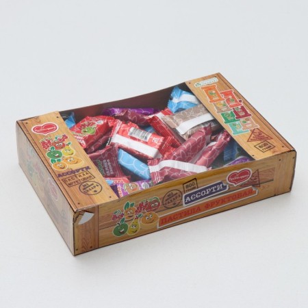 Pastille "pastille" Assorted: apple, pear, cherry, melon, orange, barberry, 800 g