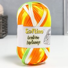 Knitted yarn 95% cotton, 5% Elastan 