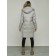 Coat insulated winter female, size 50, color gray