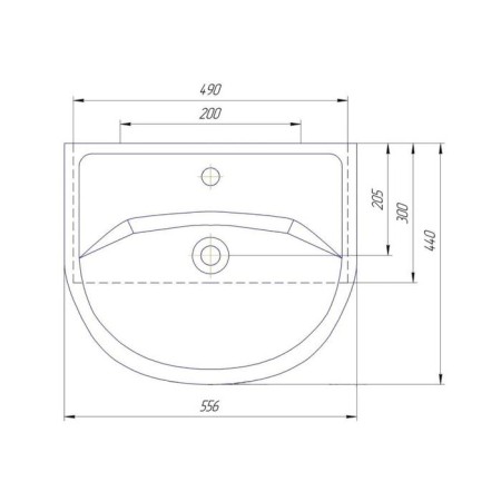 ROSA sink Coos 55-1