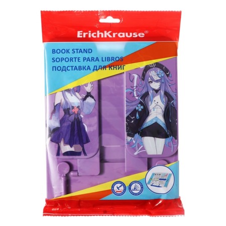 Book stand plastic Erichkrause "Manga", purple-1