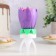 Candle for the cake musical "Tulip", spinning, purple, 14.5 × 6 cm