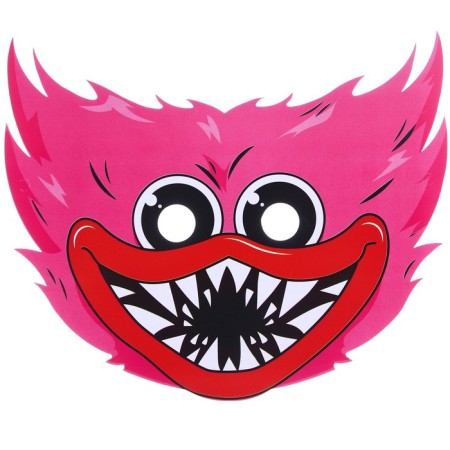 Set of carnival masks, 4 pieces, monsters-6
