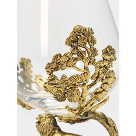 Cognac glass "Leo", 8.3 x 12.3, gold-5