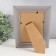 Photo frame plastic 10x15 cm "Golden dams on white" 20x15 cm