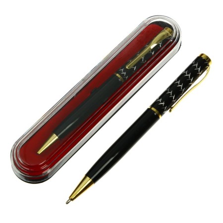 Handle Gift Ballic Calligrata, in a plastic case, rotary, black body with gold x-1