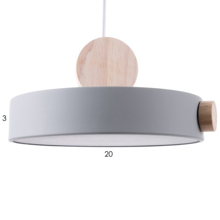 Lamp Bayerlux 2034840/1 LED 8W 3 modes 3000-6000k gray 20x21.5x17 cm-8