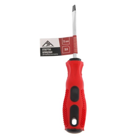 Scrap screwdriver, magnet, two -component handle, SL6 x 75 mm-2
