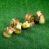 Garden figure "Snails" set 4pcs, 13x7.5cm
