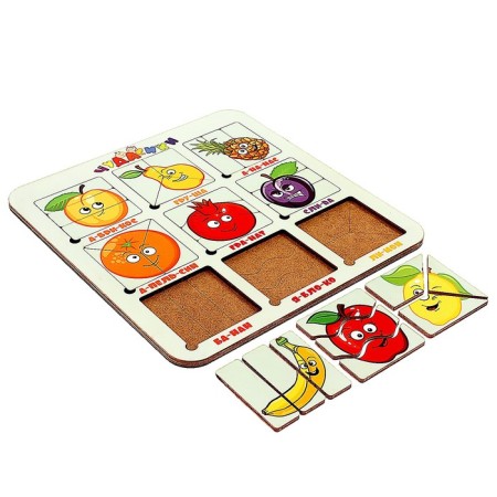 Puzzle-headed "Fruit"-1
