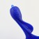 Brush - three -row pudder, base 84 x 58 mm, blue