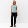 T-shirt female Minaku: Basic Line Color Green Aqua, Rr. 48