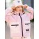 Jacket for girls, height 158 ​​cm, pink color