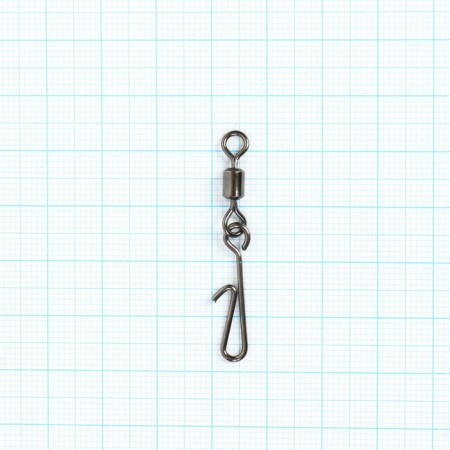 Tiger with a Volzhanka fastener 906 Rolling Swivel with Hanging Snap B 2x4, Test 22 kg, 10 pcs-1