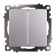 2-clavy switch (mechanism), 250V, 10A, Stekker series Katrin, silver, GLS10-7107-03 1022443