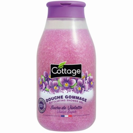 Shower gel Cottage Exfoliating Shower Gel Fialka, exfoliating 270 ml