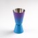 Jigger Flume, 20/40 ml, stainless steel, blue-violet color