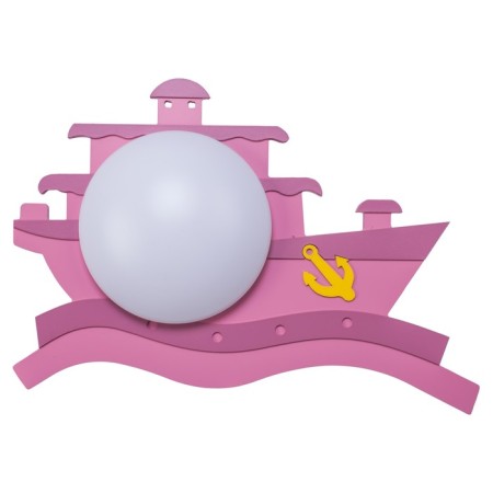 Bra "Ship", 16x0.5W LED pink 43x30x10 cm