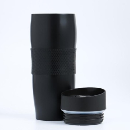 Thermal circle, 350 ml, City, retains heat 8 hours, 20 x 7.5 cm, black-1