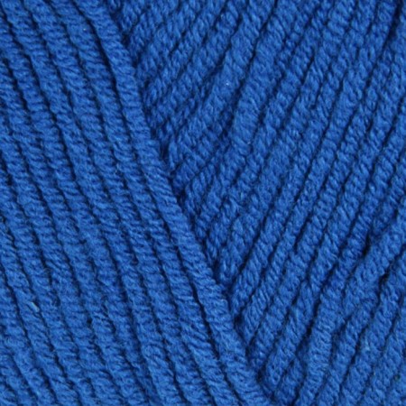 Yarn "Cotton Gold" 55% cotton, 45% acrylic, 330m/100g (141 cornflower