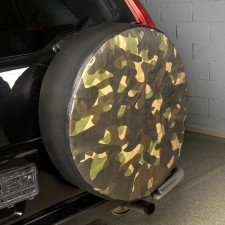 SkyWay spare wheel “Camouflage”, R15, diameter 67 cm, eco -leather, polyester