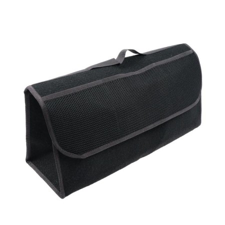 Organizer in the trunk of the car, carpet, black 50 × 25 × 15 cm-3