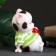 Piggy bank "Kitten with heart" 9x8x16cm