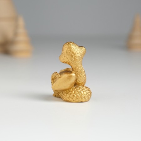 Souvenir Polystone "Snake of Good luck with wealth" MIX 3.3x3x4 cm-7