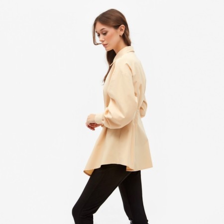 Female Lengated Minaku: Casual Collection Beige Color, Rr. 42-1