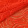 Lace elastic fabric, 180 mm × 2.7 ± 0.5 m, red color