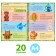 Book-cutter “Paper animals. Collect from strips ”, 20 pages, A4 format, markup (cover does not correspond)