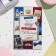 A postcard "Happy anniversary! Bright victories!" embossing, congruen, 12.5x19.4 cm