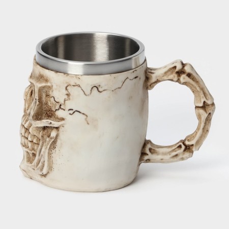 Stainless steel mug "Skull. Halloween ", 400 ml, color mix-2