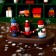 New Year. Souvenir "Christmas tree with cells for gifts", 26 × 30 cm