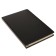 Deliciper of Leduced A5, 160 sheets Megapolis, hard cover, artificial leather, black
